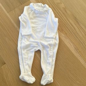 Organic cotton footie from Paris, like new! 3m